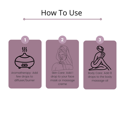 Omorfee India Geranium Essential Oil