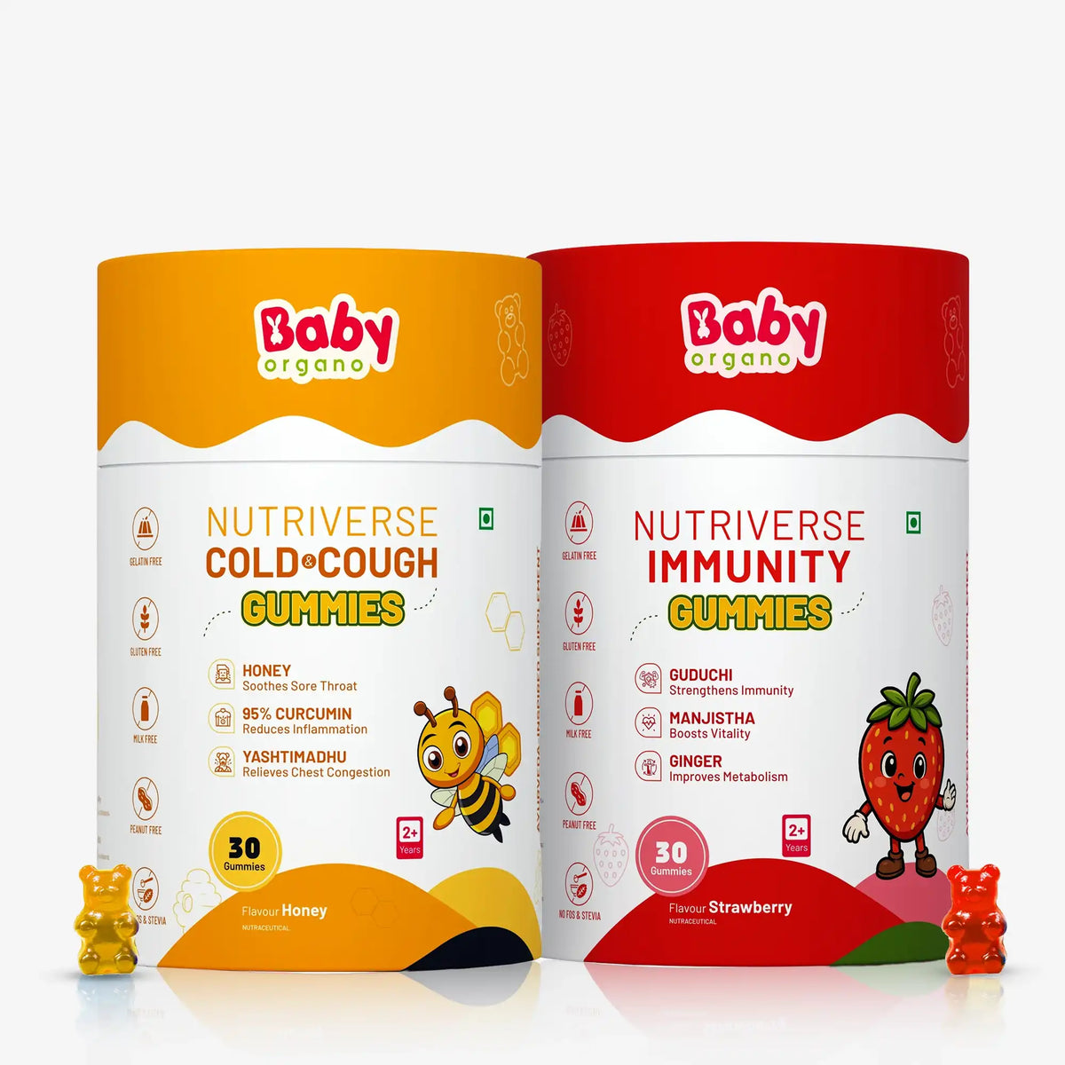 Babyorgano Nutriverse Gummies Combo