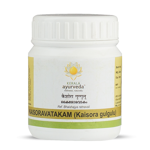 Kerala Ayurveda Kaisoravatakam Gulika - PUSHMYCART
