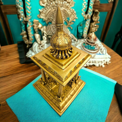 Tamas Brass Ram Darbar Idol in Temple - PUSHMYCART