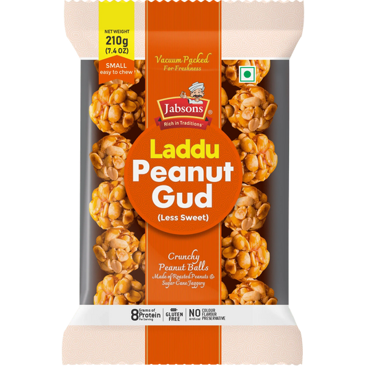 Jabsons Foods Peanut Laddu Chikki