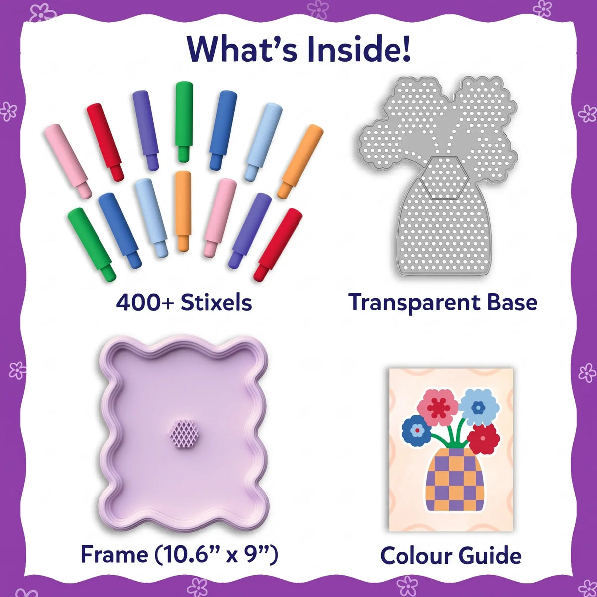 Skillmatics Stixels Create and Display Bundle Ages 7 and Up