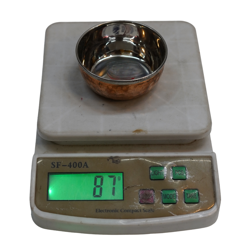 Handmade Bowl Steel Copper 87g Set 1