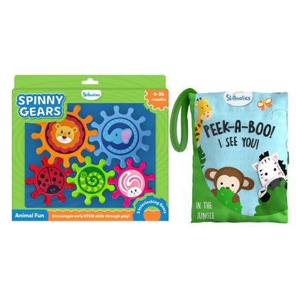 Skillmatics Little Animal Discoveries Bundle 6 Months and Up