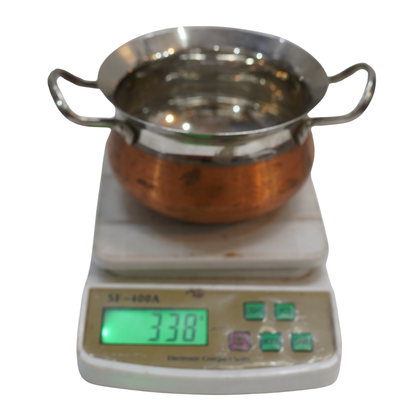 Stainless Steel Copper 338g Handi Bowl Set 1
