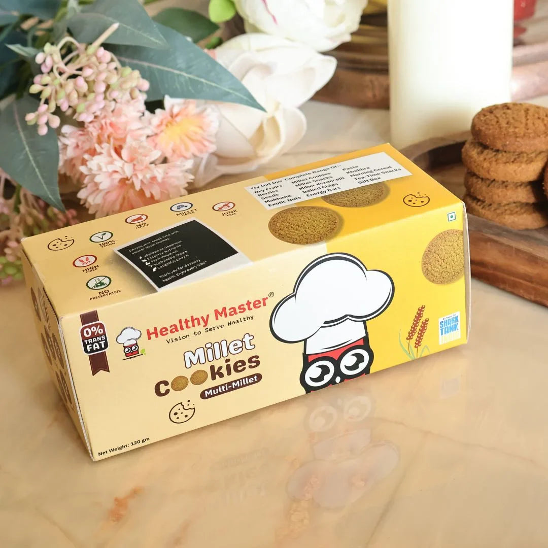 Healthy Master Cookies | Multi Millet & Palm Sugar