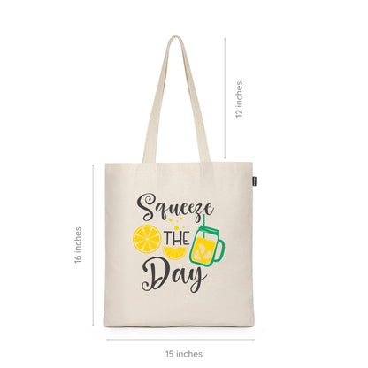 Ecoright SIMPLE TOTE BAG - Squeeze the Day