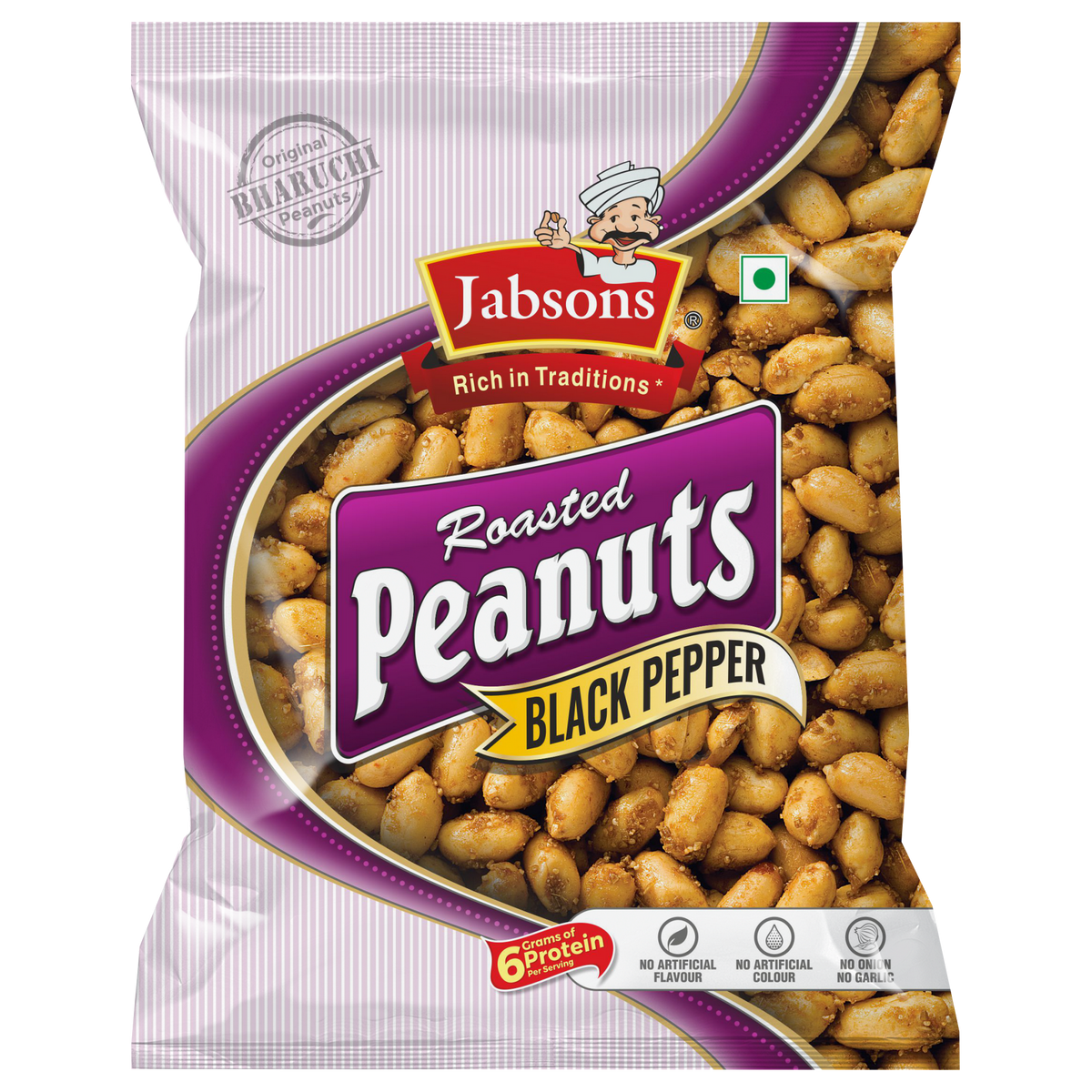 Jabsons Foods Black Pepper Roasted Peanuts
