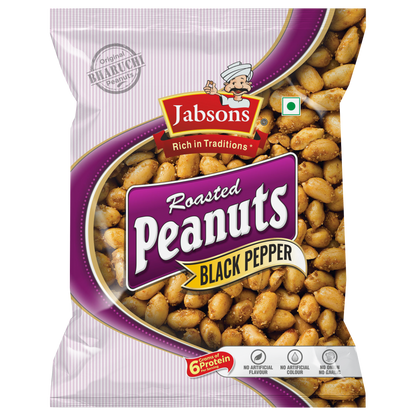 Jabsons Foods Black Pepper Roasted Peanuts