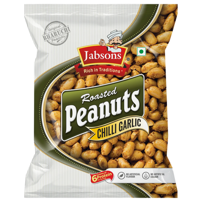 Jabsons Foods Chilli Garlic Roasted Peanut