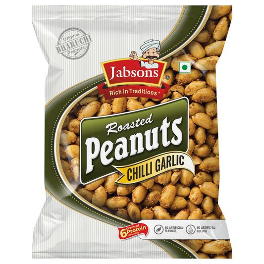 Jabsons Foods Chilli Garlic Roasted Peanut