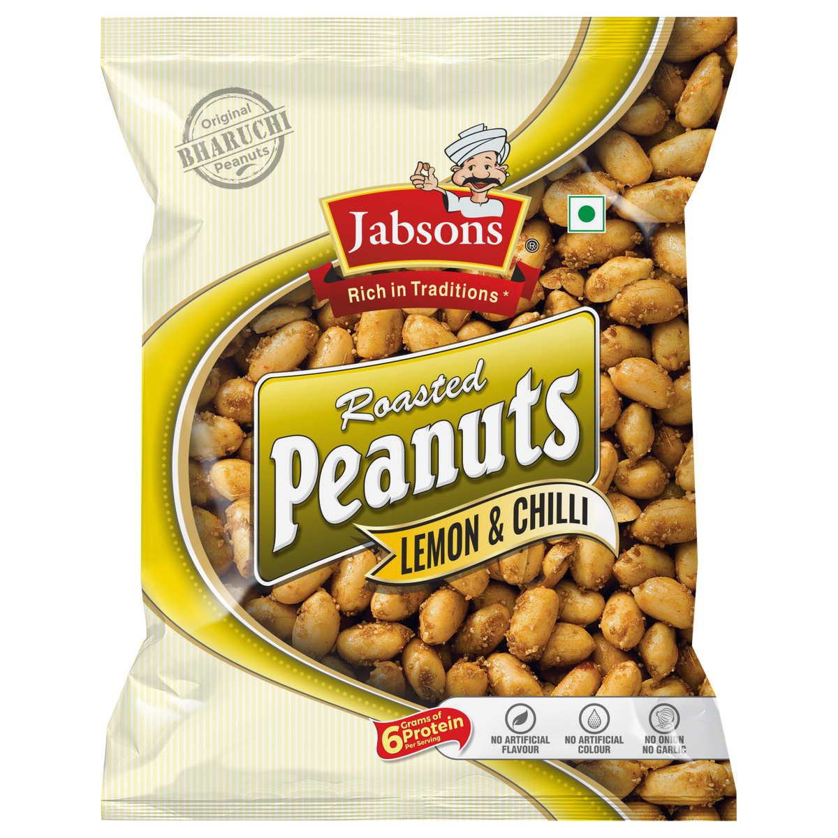 Jabsons Foods Lemon Chilli Roasted Peanuts