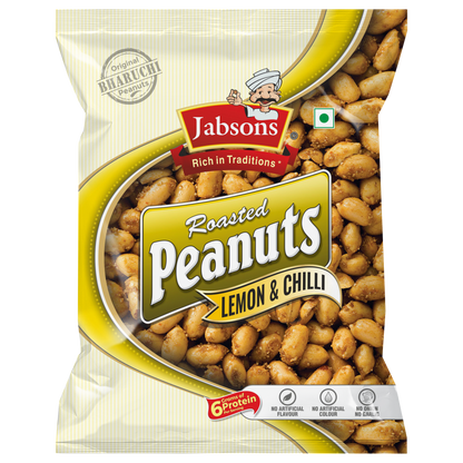 Jabsons Foods Lemon Chilli Roasted Peanuts