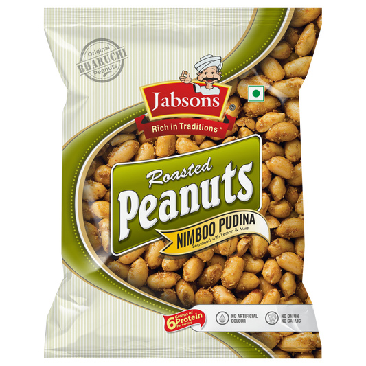 Jabsons Foods Nimboo Pudina Roasted Peanuts