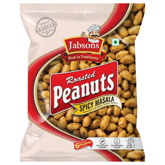 Jabsons Foods Spicy Masala Roasted Peanuts