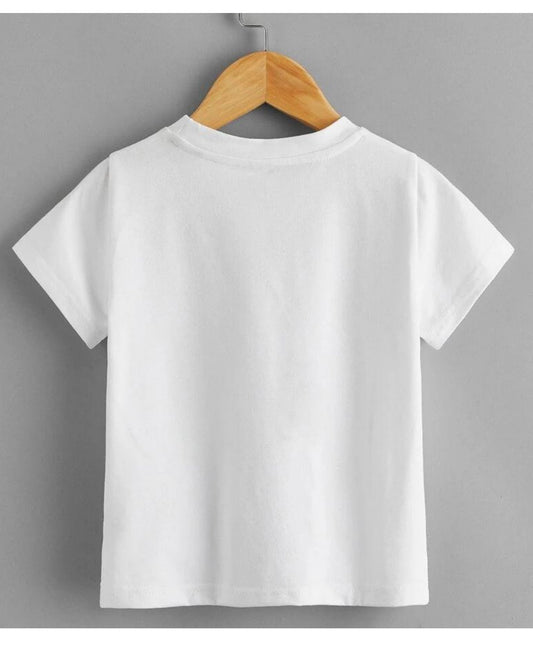 KNITROOT My First Dussehra With Mumma Papa and Ram Archer and Ravan Heads Half Sleeves Tee White