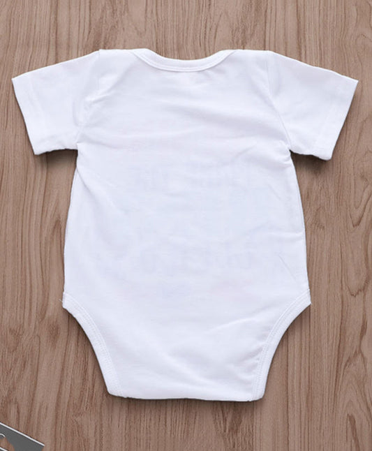 KNITROOT My First Diwali Diya Wreath Half Sleeves Onesie White