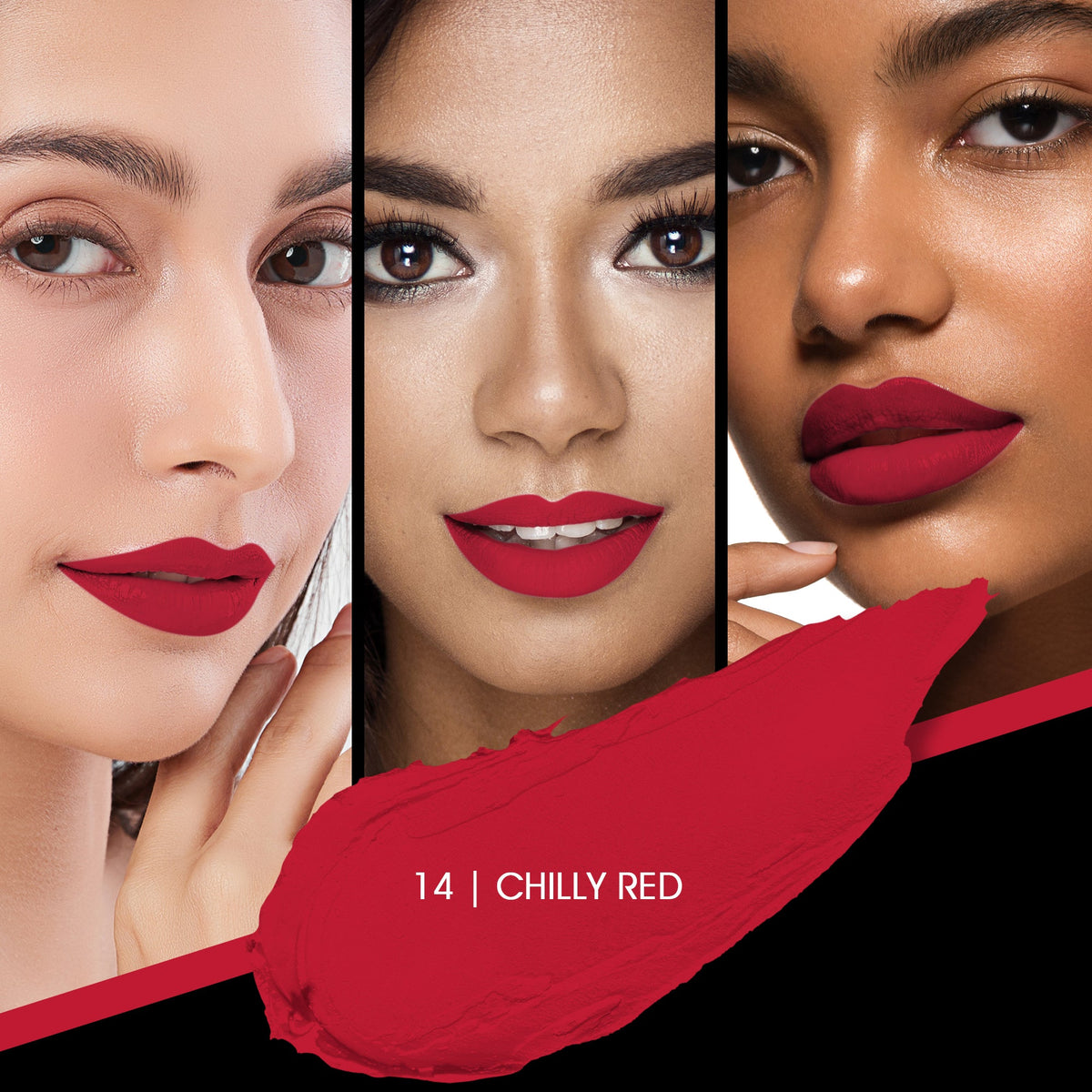 Colors Queen Kiss Lips Non-Transfer Matte Lipstick – 24 Bold Shades