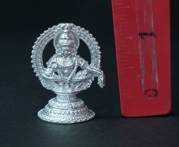 Pure Silver Ayyappa 15.95g By Mahita Collections - PUSHMYCART