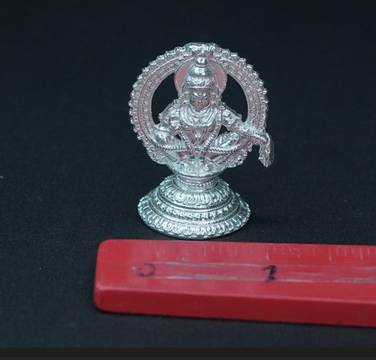 Pure Silver Ayyappa 15.95g By Mahita Collections - PUSHMYCART