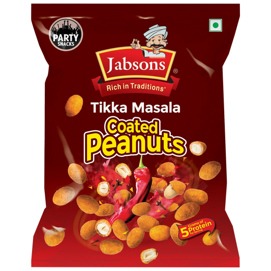 Jabsons Foods Tikka Masala Coated Peanut
