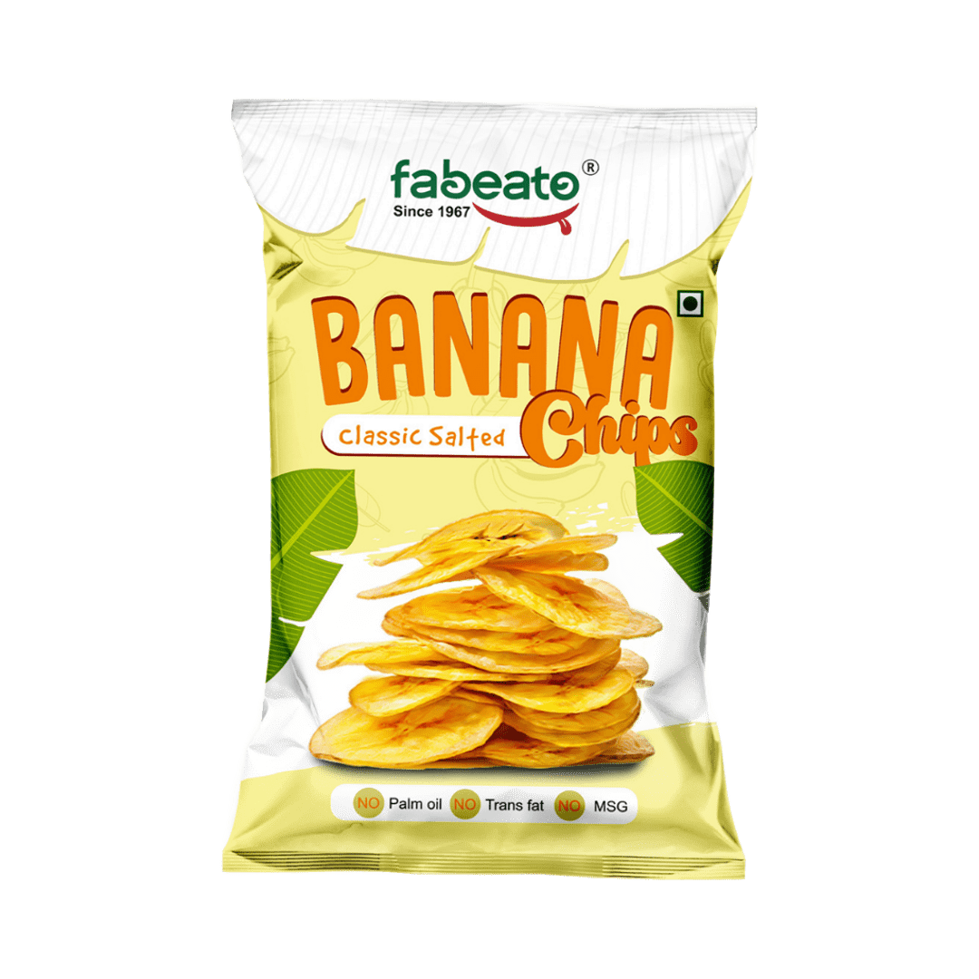 Fabeato Classic Salted Flavor Banana Chips