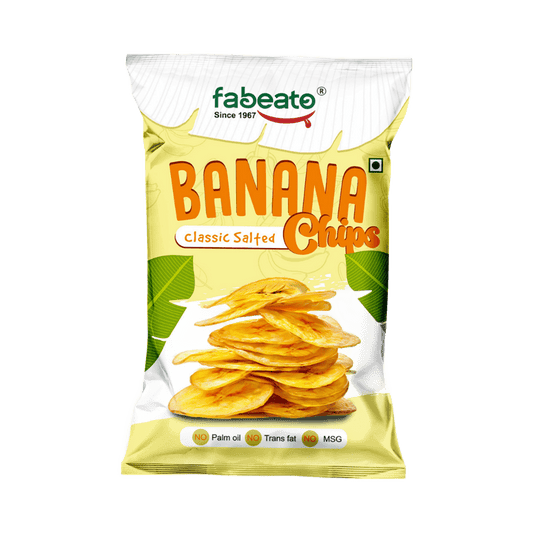 Fabeato Classic Salted Flavor Banana Chips