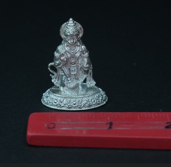 Pure Silver Hanuman 16.49g By Mahita Collections - PUSHMYCART