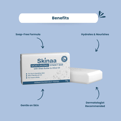 Skinaa Skinaa Moisturizing Syndet Bar