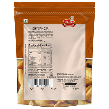 Jabsons Foods Dry Samosa