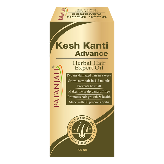 Patanjali Kesh Kanti Advance Herbal Hair Expert Oil - PUSHMYCART
