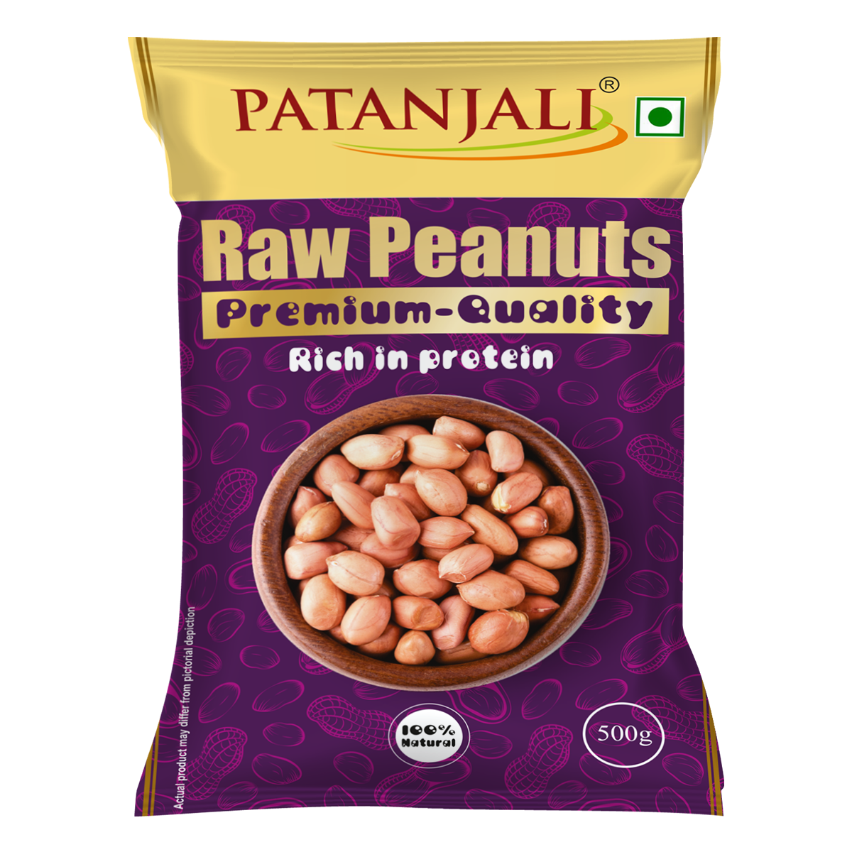 Patanjali Raw Peanuts - PUSHMYCART