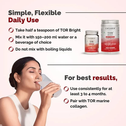 Chosen TOR Bright OptiMSM Methylsulfonylmethane MSM