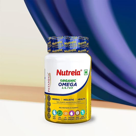 Patanjali Nutrela Organic Omega 3, 6, 7, 9 Capsule - PUSHMYCART