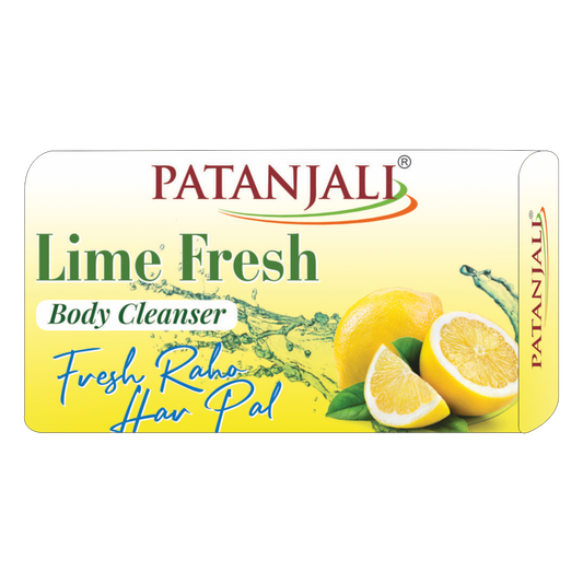 Patanjali Lime Fresh Body Cleanser|75g
