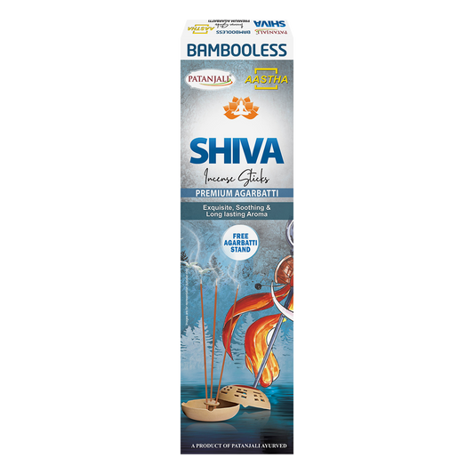 Patanjali Aastha Bambooless Agarbati Shiva