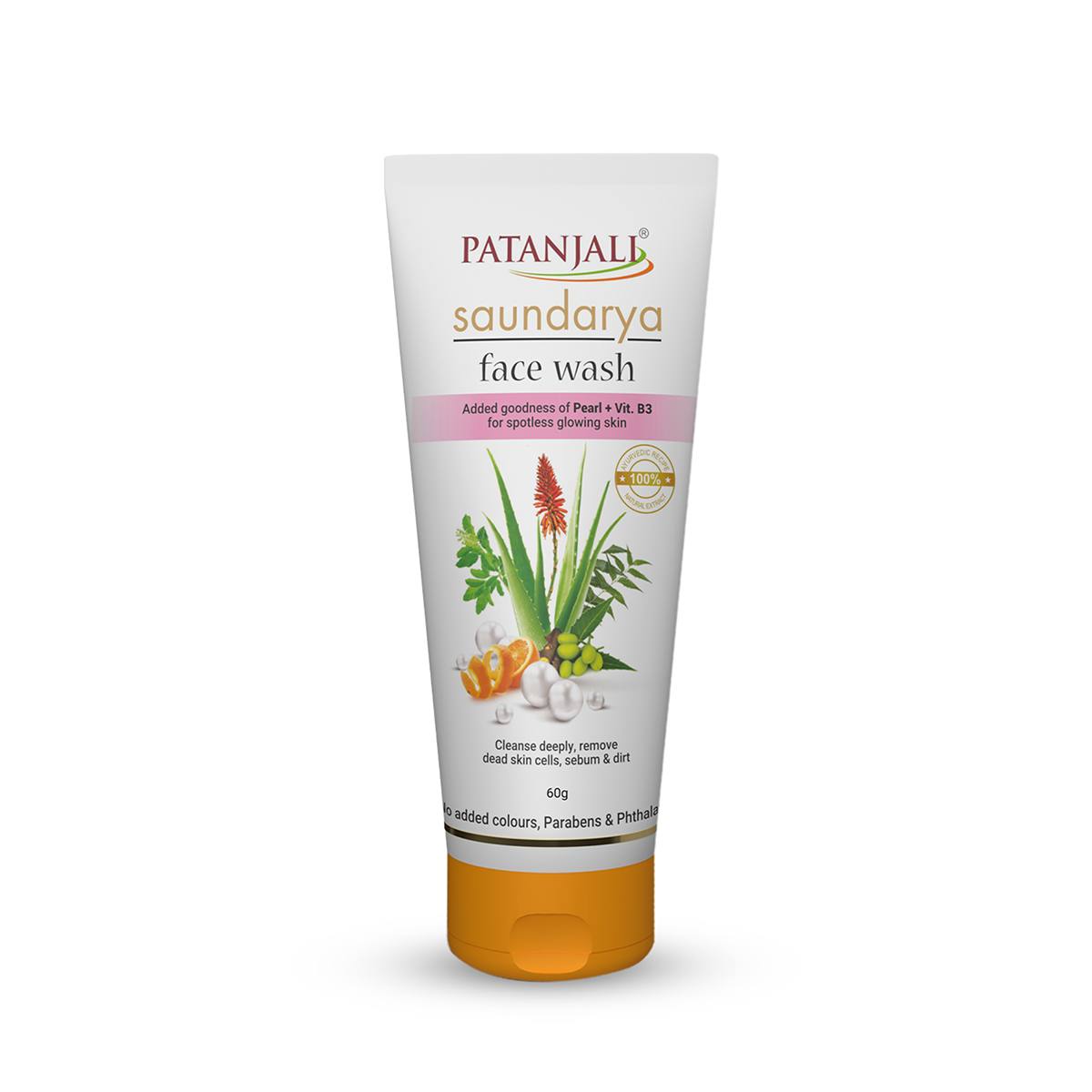 Patanjali Saundarya Deep Cleansing Face Wash|60g