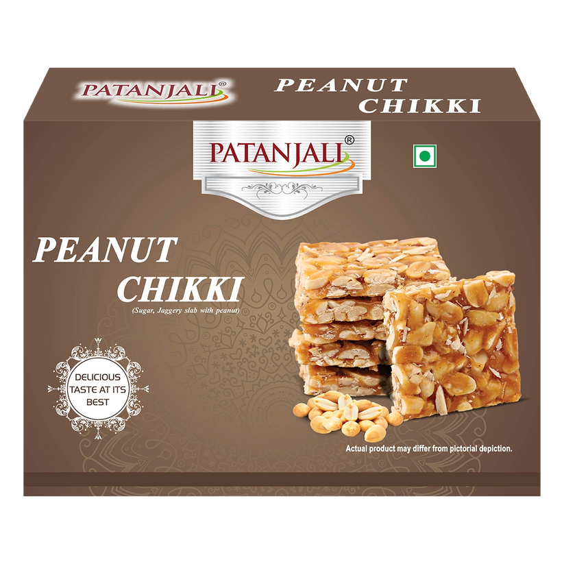 Patanjali Peanut Peanut Chikki - 200g
