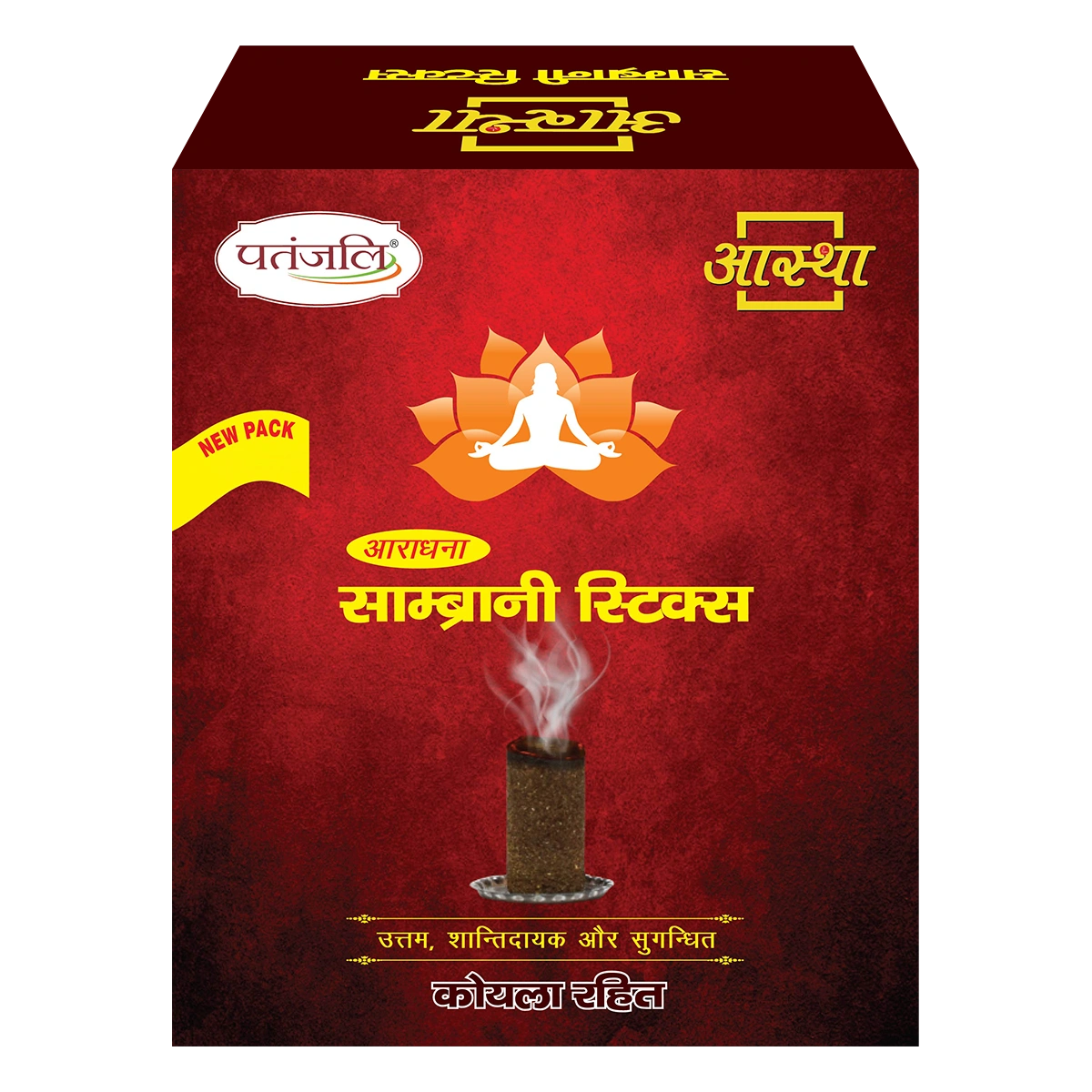 Patanjali Aastha Sambrani Stick (72 PC)