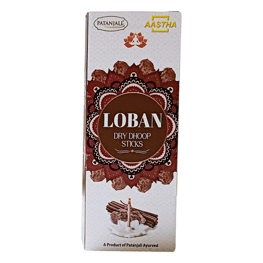 Patanjali Aastha Dry Dhoop Sticks Loban-8 N