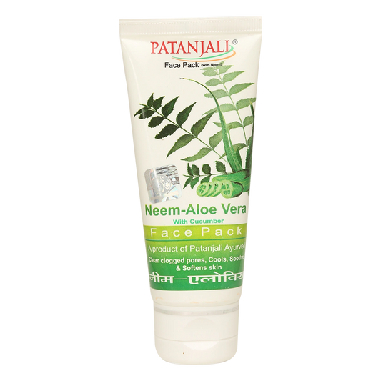 Patanjali Aloevera Neem Cucumber Face Pack|60g