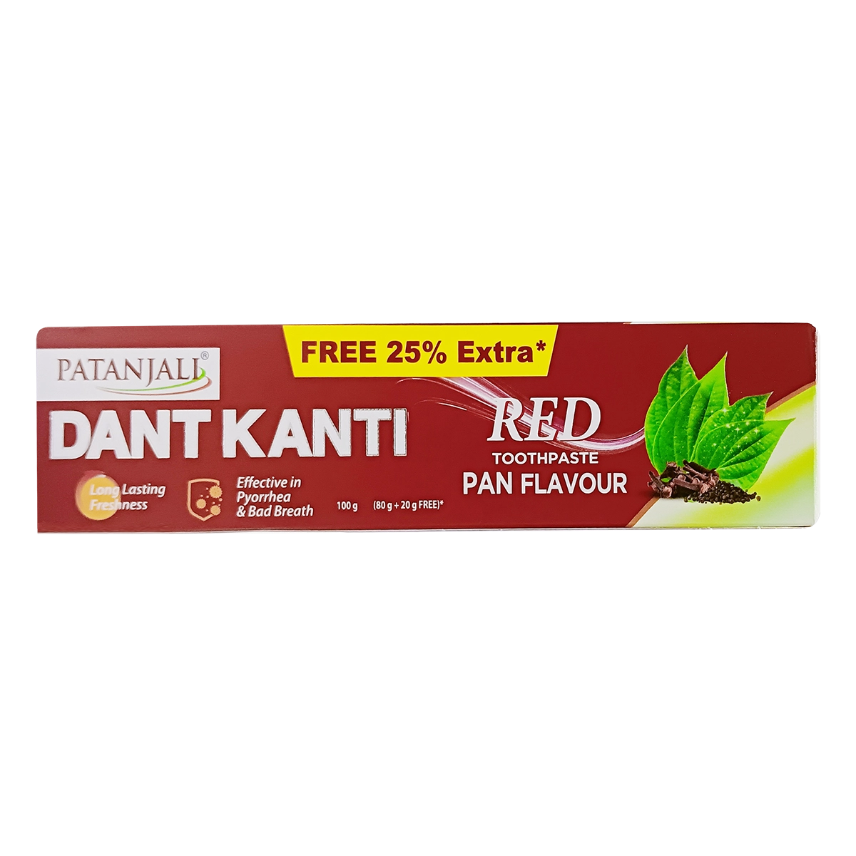 Dant Kanti Red Toothpaste|Pan Flavour