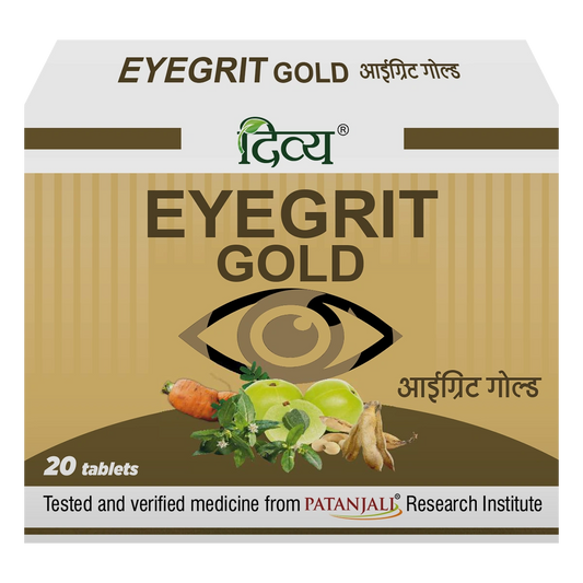 Patanjali Divya Eyegrit Gold Tablet 20 Tabs