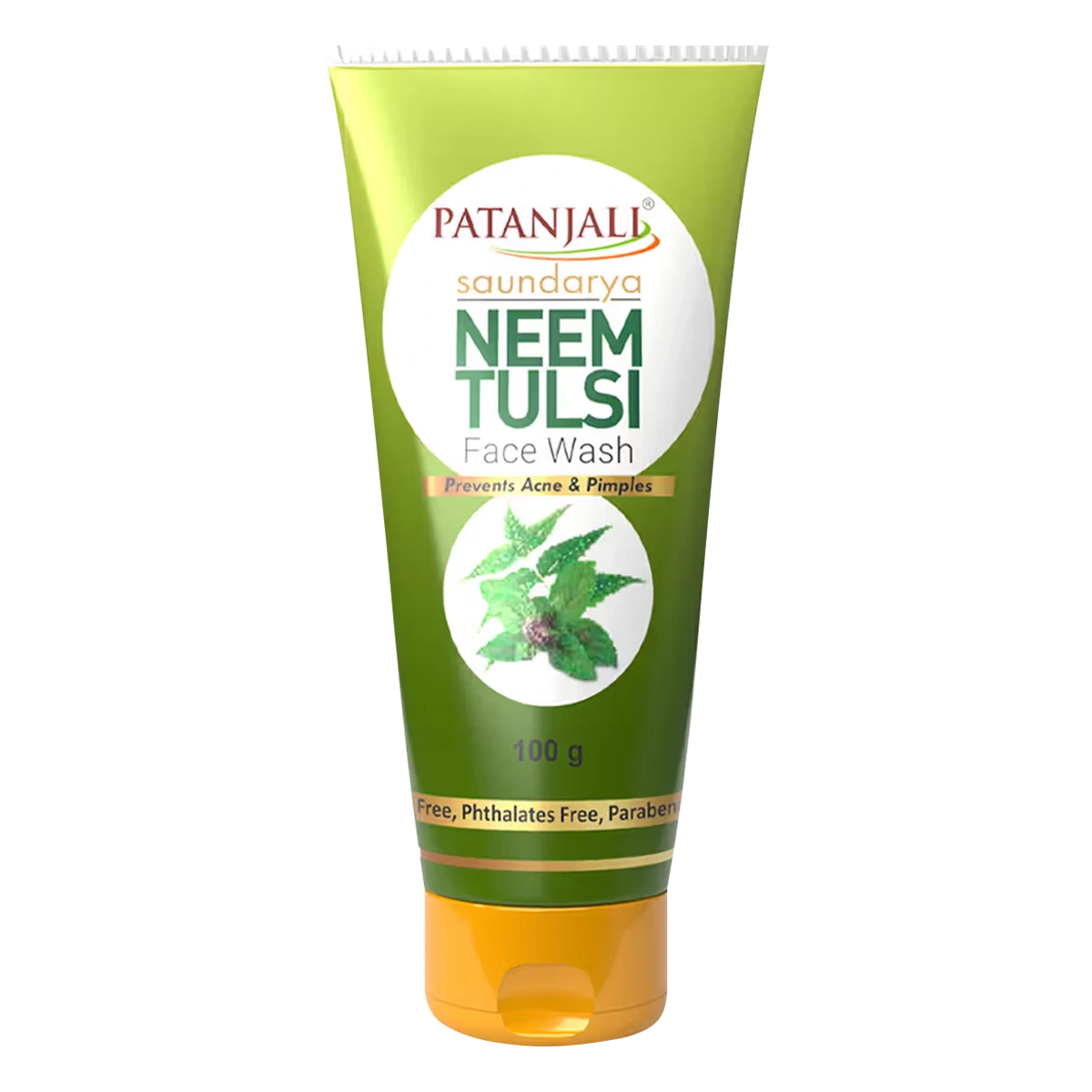 Patanjali Saundarya Neem Tulsi Face Wash - 100g - PUSHMYCART