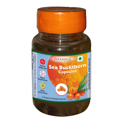 Patanjali Sea Buckthorn Capsule 30 caps - PUSHMYCART