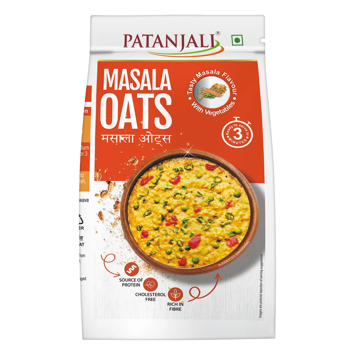 Patanjali Masala Oats - PUSHMYCART