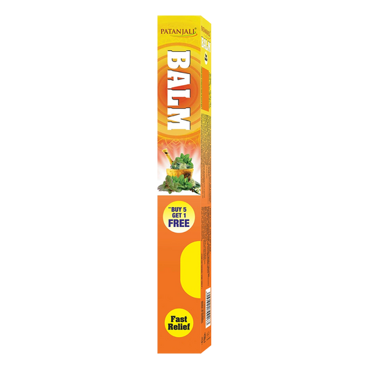 Patanjali Balm Fast Relief 25g Dispenser (5+1) Free