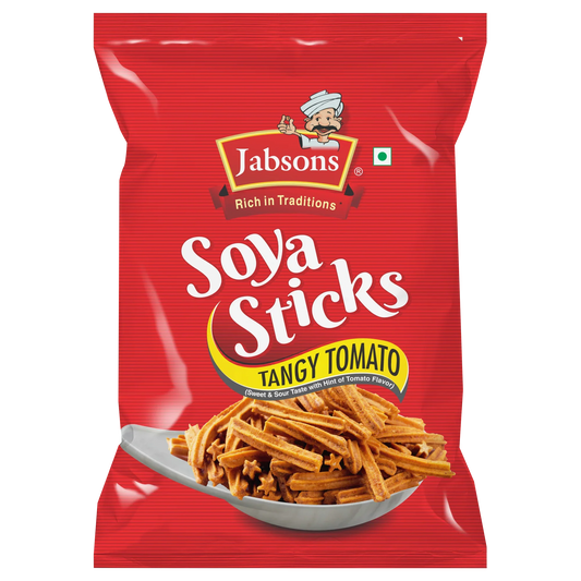Jabsons Foods Tangy Tomato Soya Sticks