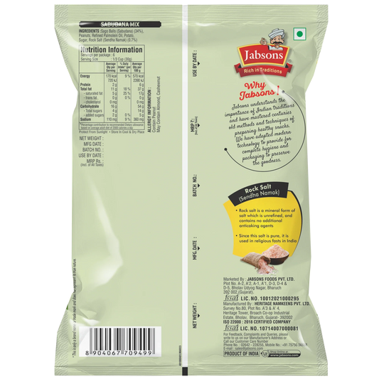 Jabsons Foods Sabudana Mix