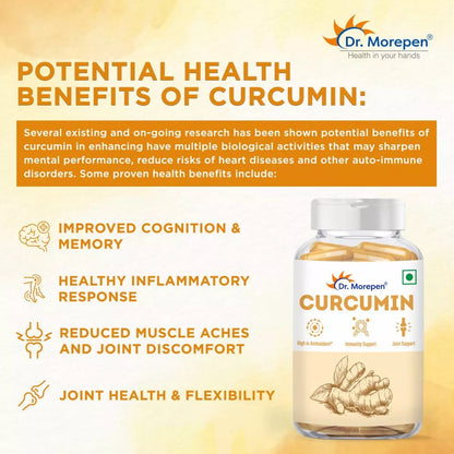 Dr. Morepen Curcumin Veg Capsule 60 Capsule